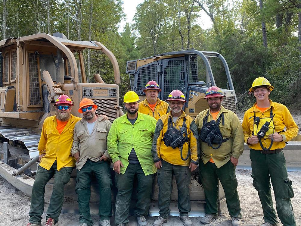 Firefighters group photo